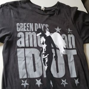 Green Day american idiot tshirt womens small